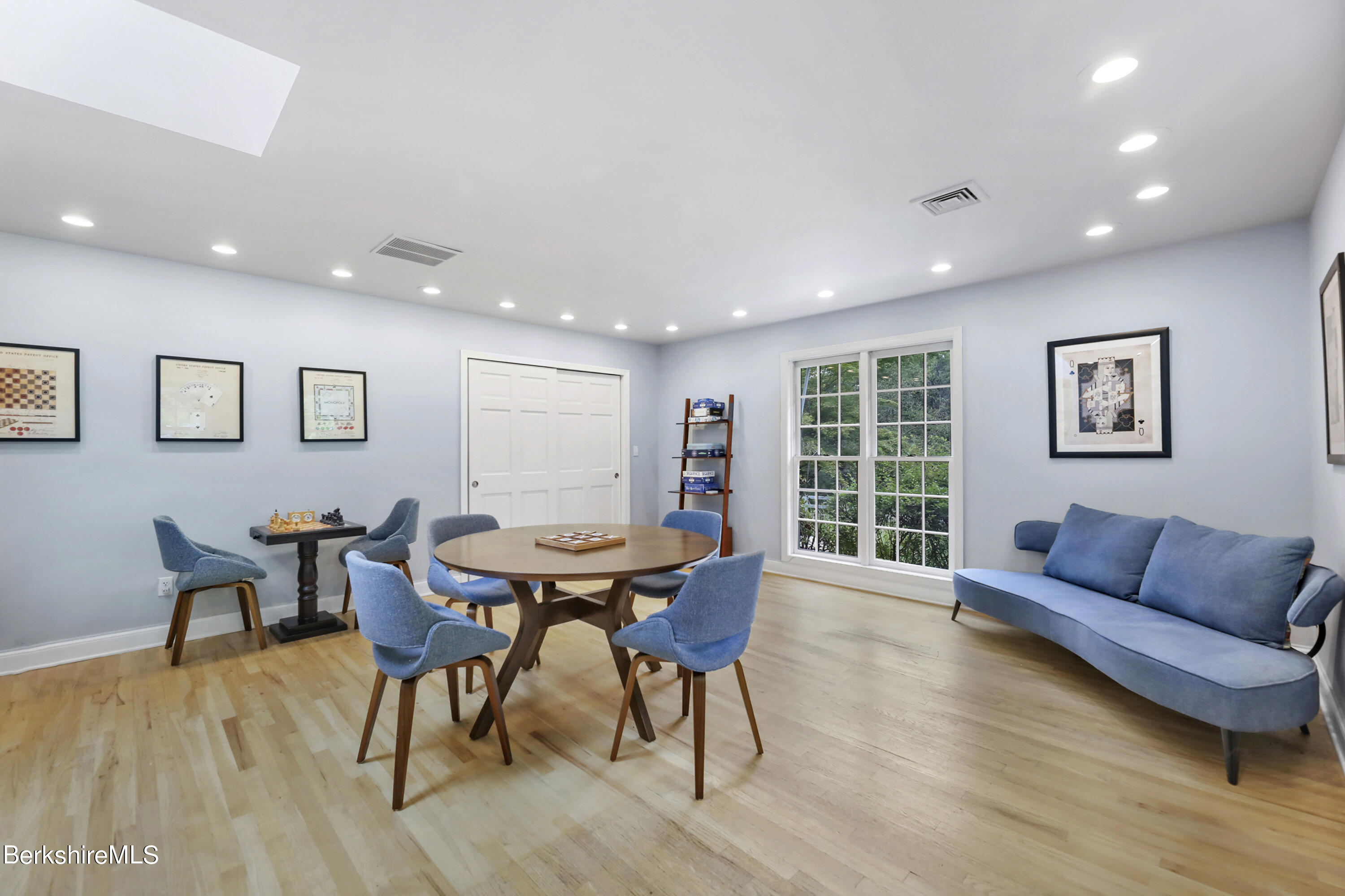 248 E Road Alford, MA 01266 - Photo 18 of 43 a view of a dining room with furniture window and wooden floor