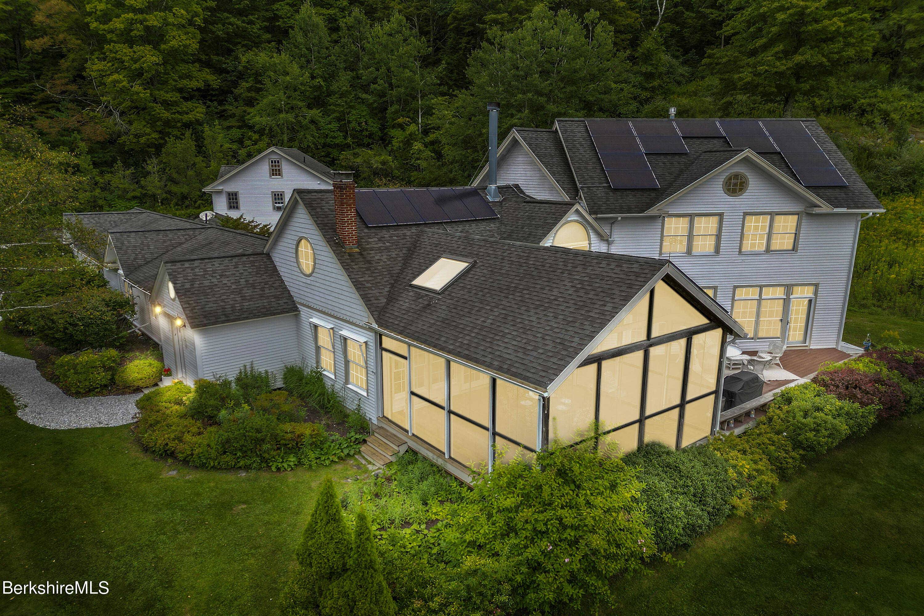 248 E Road Alford, MA 01266 - Photo 36 of 43 an aerial view of a house