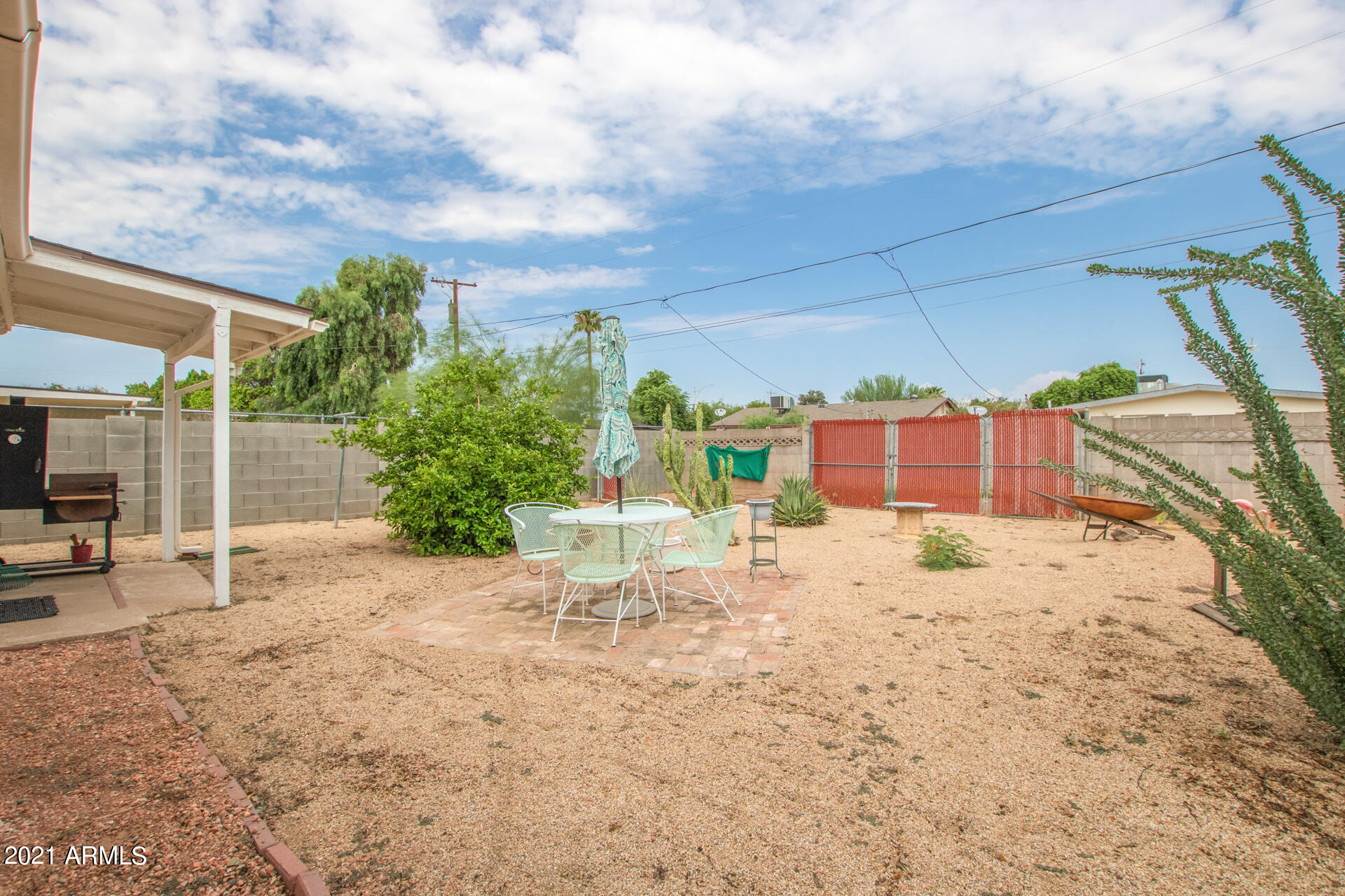 2908 West Charter Oak Road Phoenix, AZ 85029 - Photo 20 of 28 Backyard