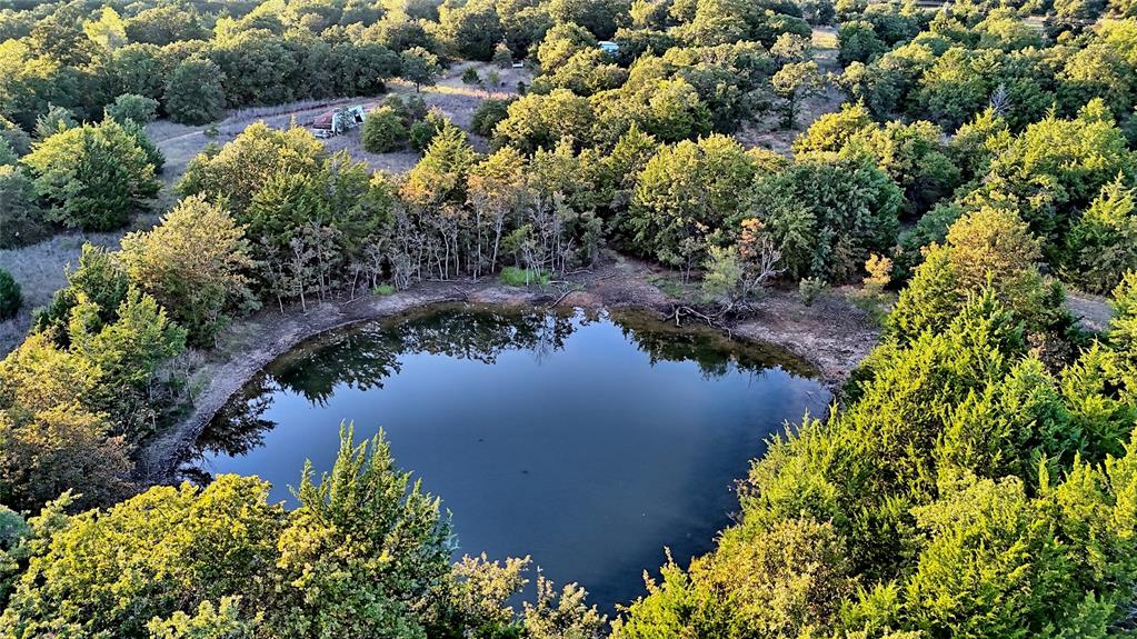 3458 Catholic Cemetery Road Montague, TX 76251 - Photo 19 of 32 a view of a lake with a yard