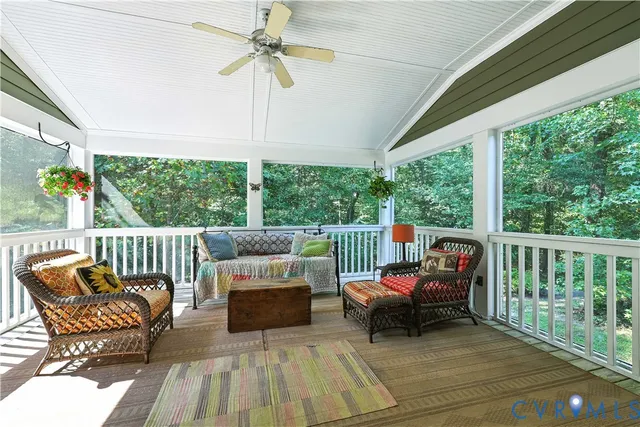 a view of a wooden fence