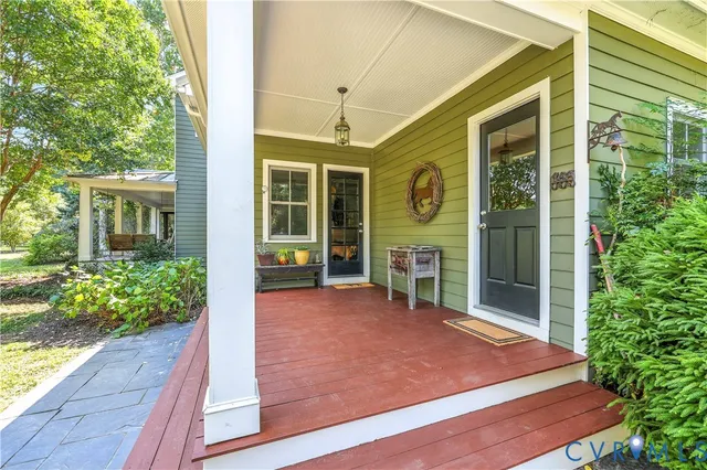 a front view of a house with a porch