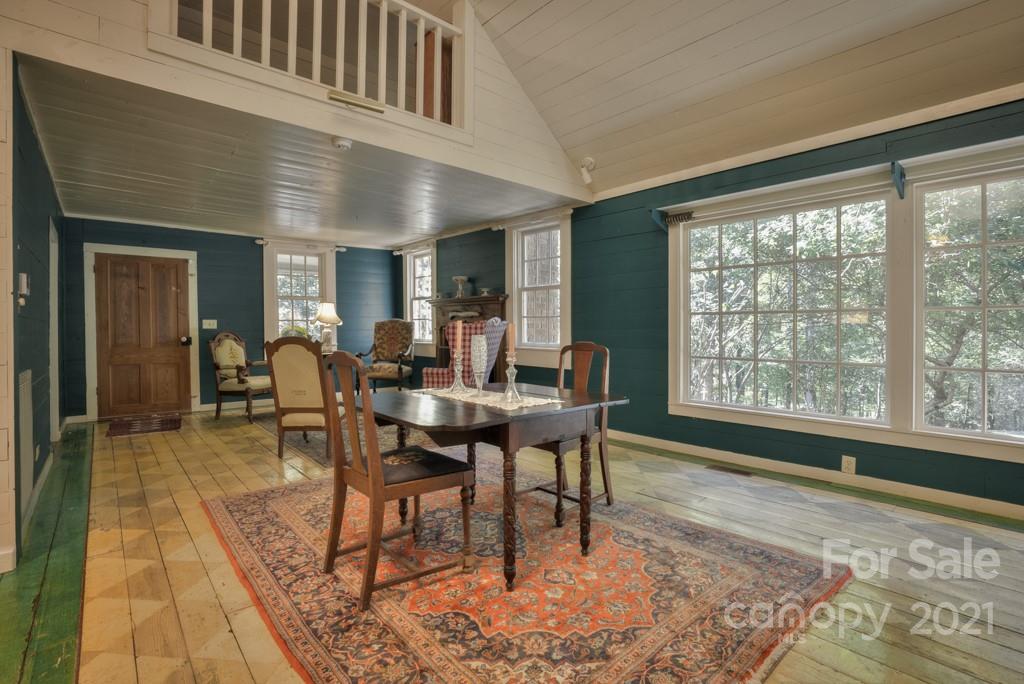 315 North Campbell Road Landrum, SC 29356 - Photo 21 of 40 a view of a dining room with furniture window and outside view