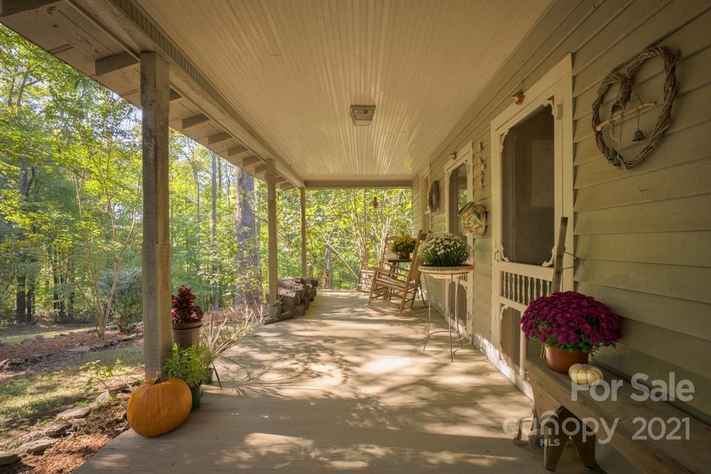 315 North Campbell Road Landrum, SC 29356 - Photo 10 of 40 a view of a porch with furniture