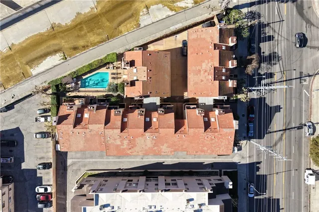 a view of city with ocean