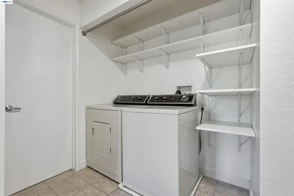 a view of a closet