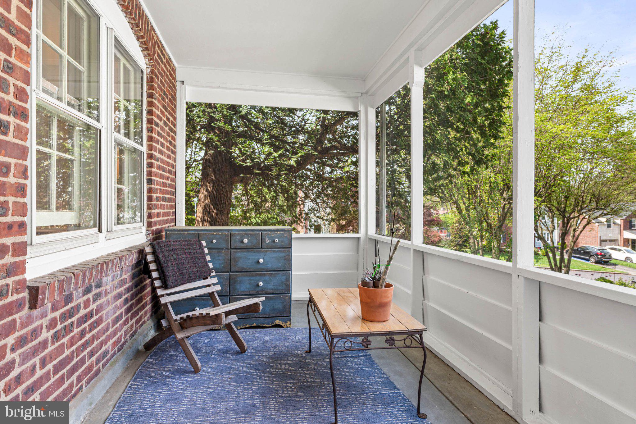 201 Glendalough Road Erdenheim, PA 19038 - Photo 21 of 50 Charming screened porch retreat.