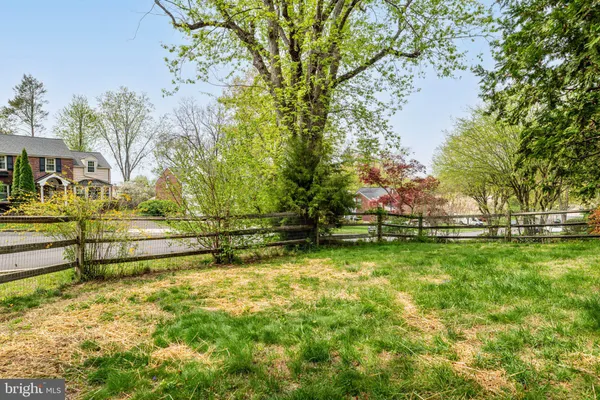 a view of backyard with outdoor space