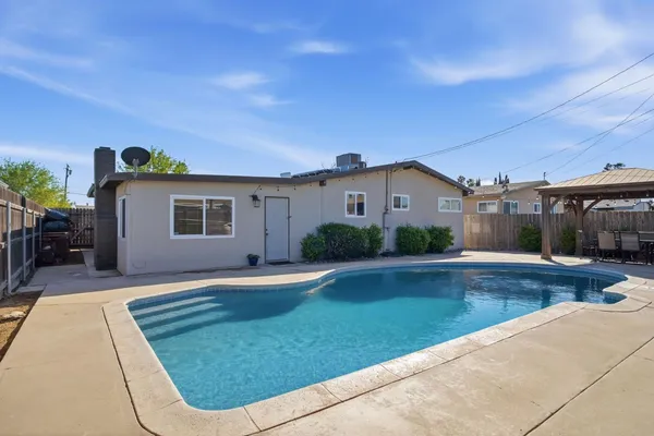 a view of outdoor space with seating
