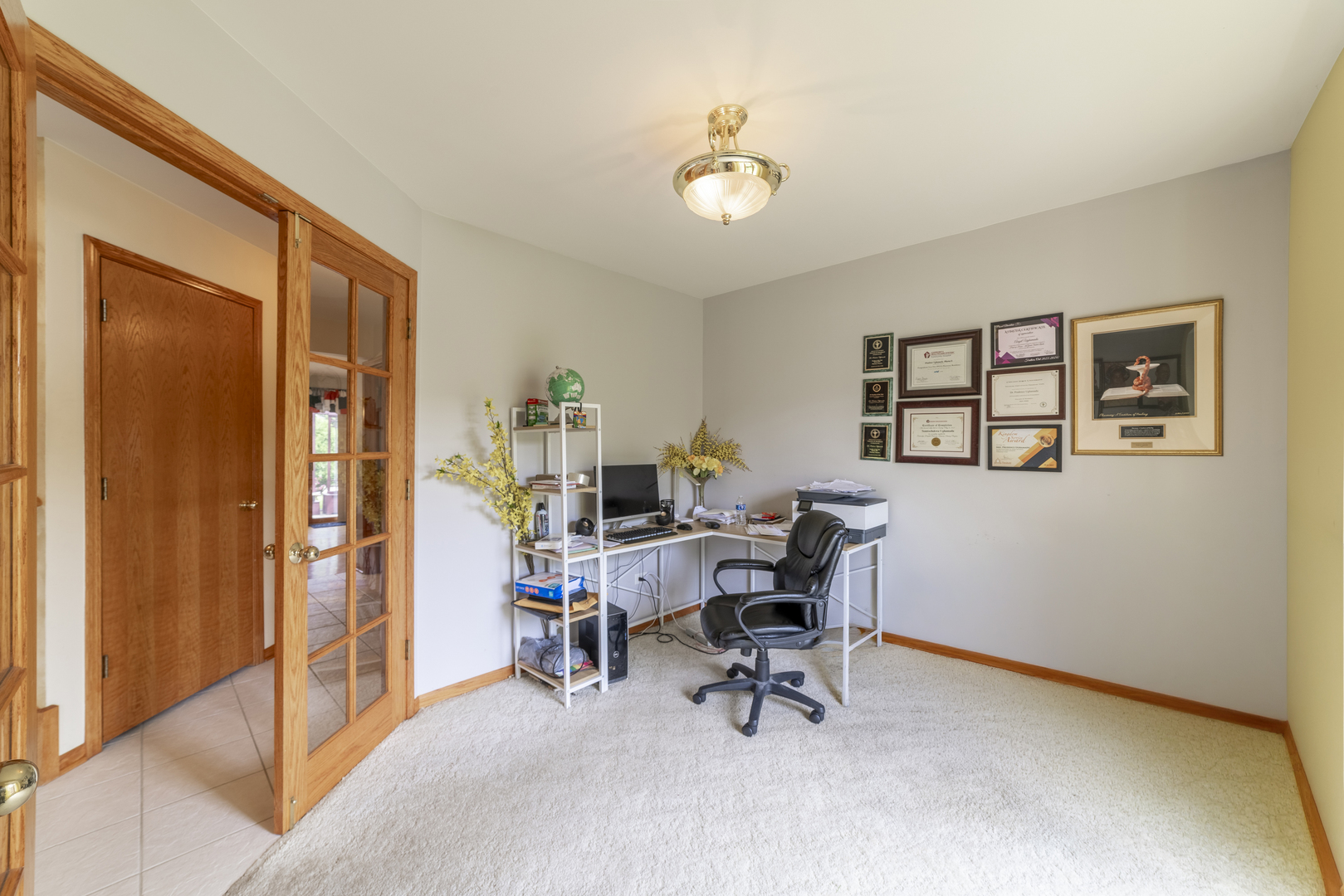 1071 Yamma Ridge New Lenox, IL 60451 - Photo 20 of 51 a view of a workspace with furniture and a window