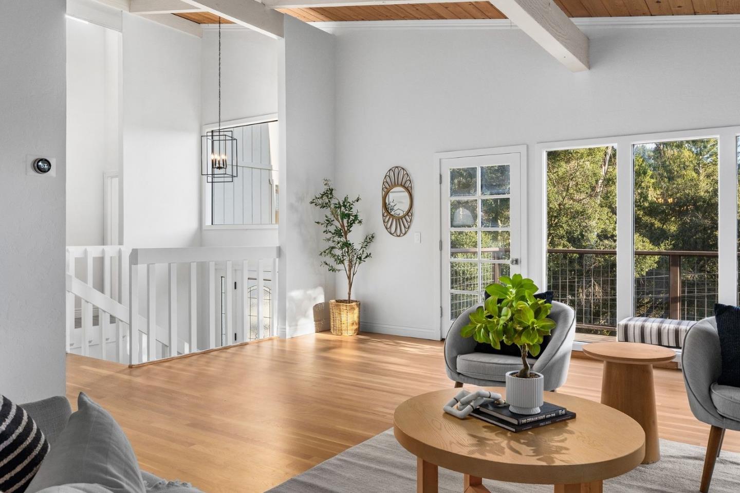 231 Nelson Road Scotts Valley, CA 95066 - Photo 8 of 54 a view of a dining room with furniture window and wooden floor