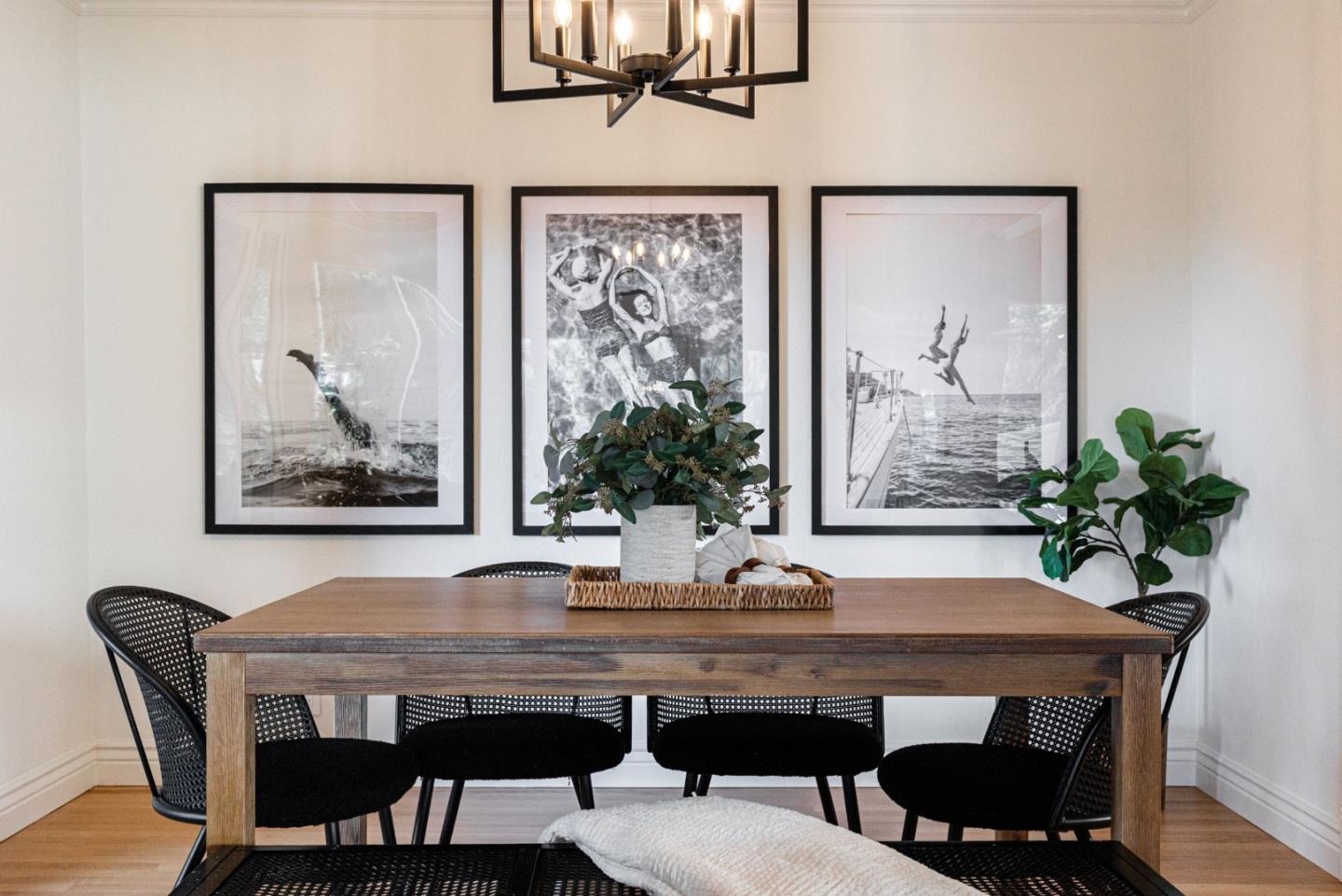 231 Nelson Road Scotts Valley, CA 95066 - Photo 9 of 54 a view of a dining room with furniture window and wooden floor