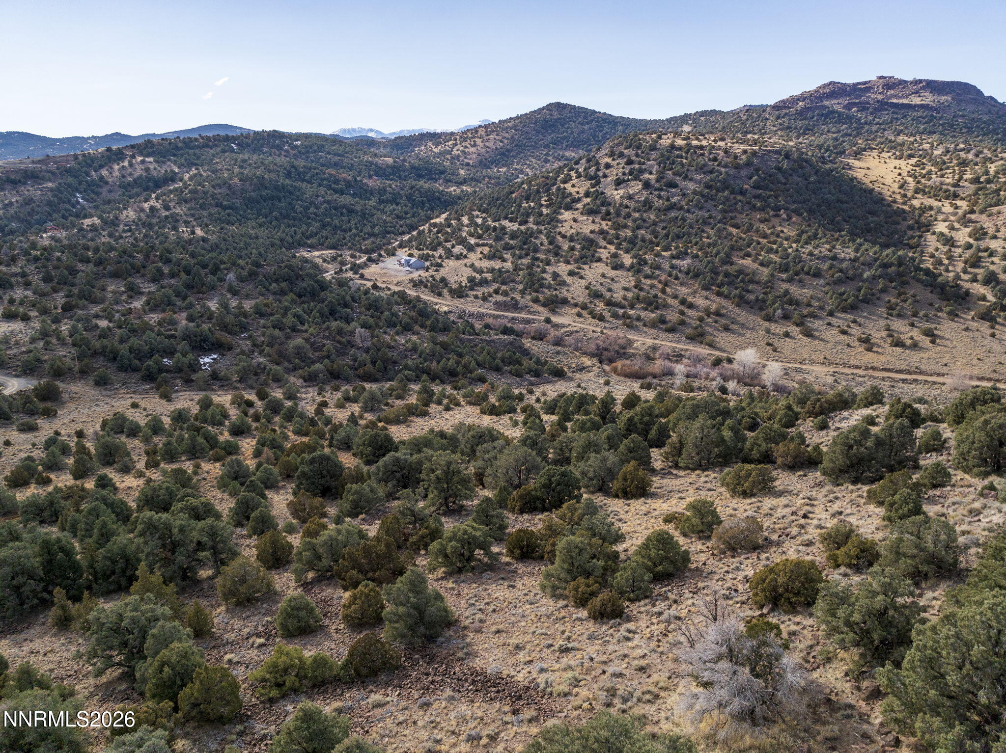 2690 Goldfield Road, Unit PARCEL IS BORDERED BY GOLDFIELD ON SOUTH AND EAST Reno, NV 89521 - Photo 5 of 30 an aerial view of residential house and green space