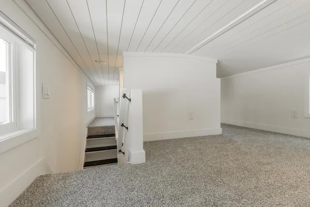 a view of entryway with stairs