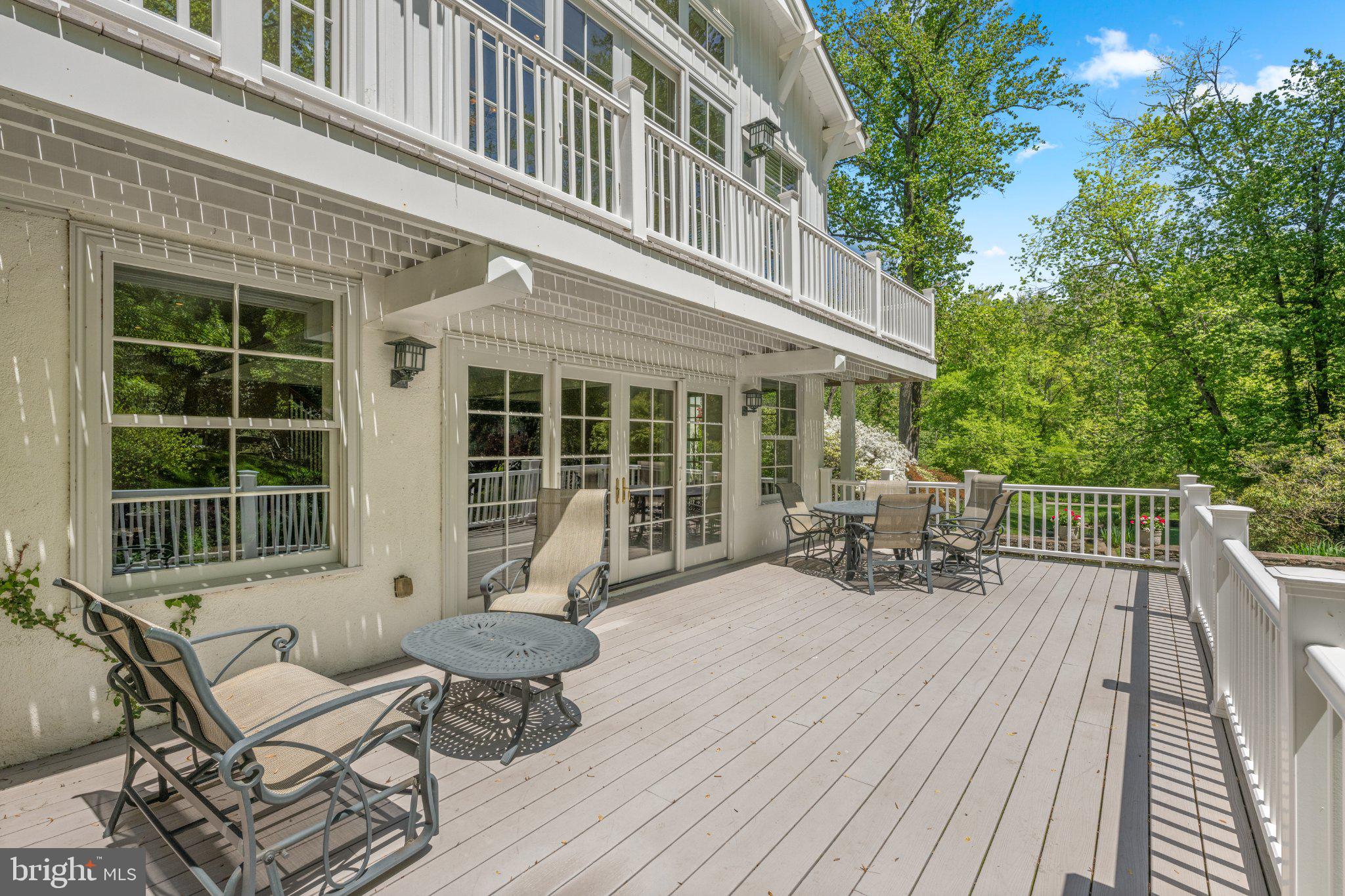 15 Paper Mill Road Newtown Square, PA 19073 - Photo 28 of 78 Serene deck overlooking lush greenery.