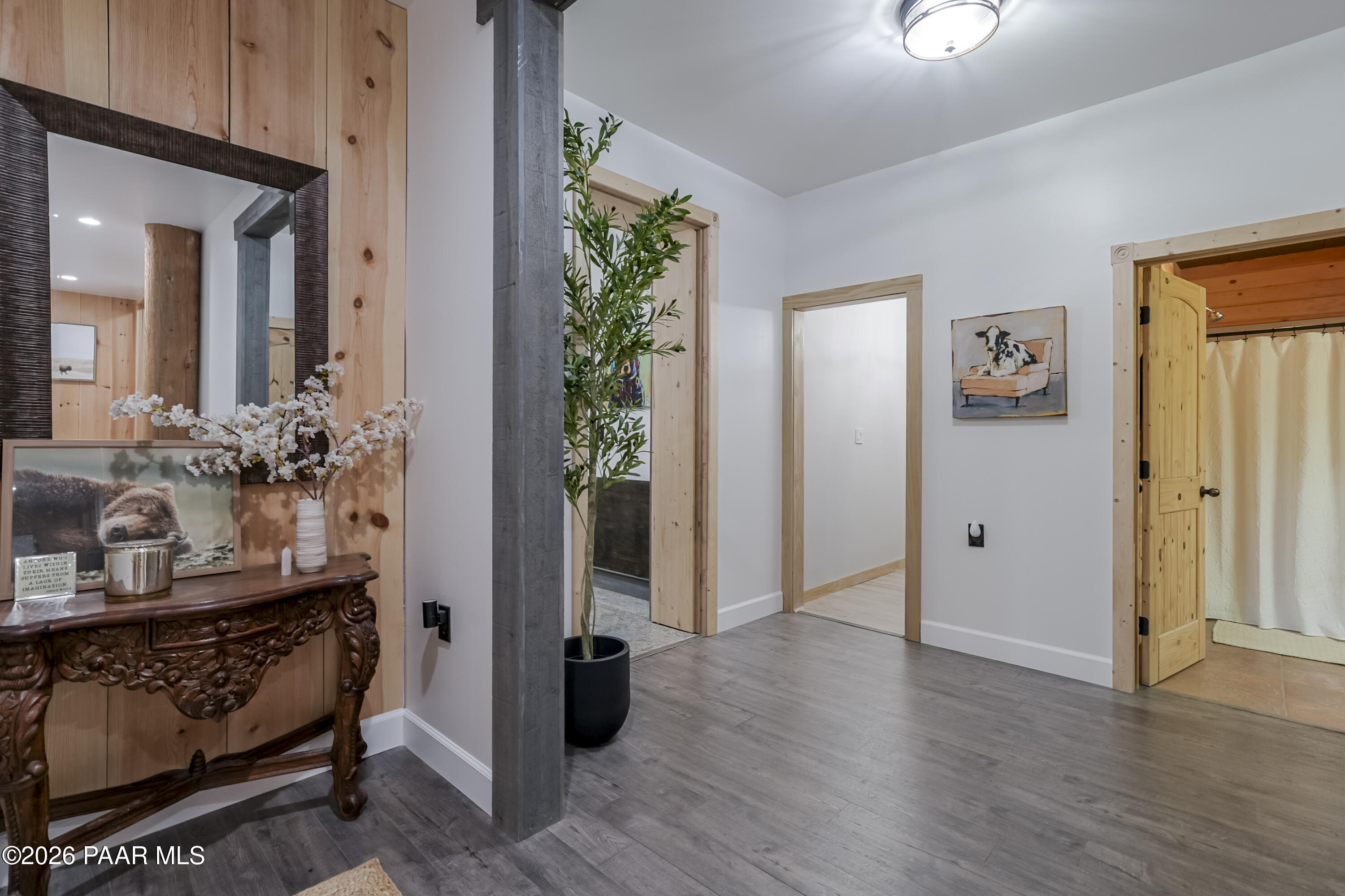 8105 South Comstock Mine Road Prescott, AZ 86303 - Photo 35 of 61 a view of bathroom with a sink and mirror