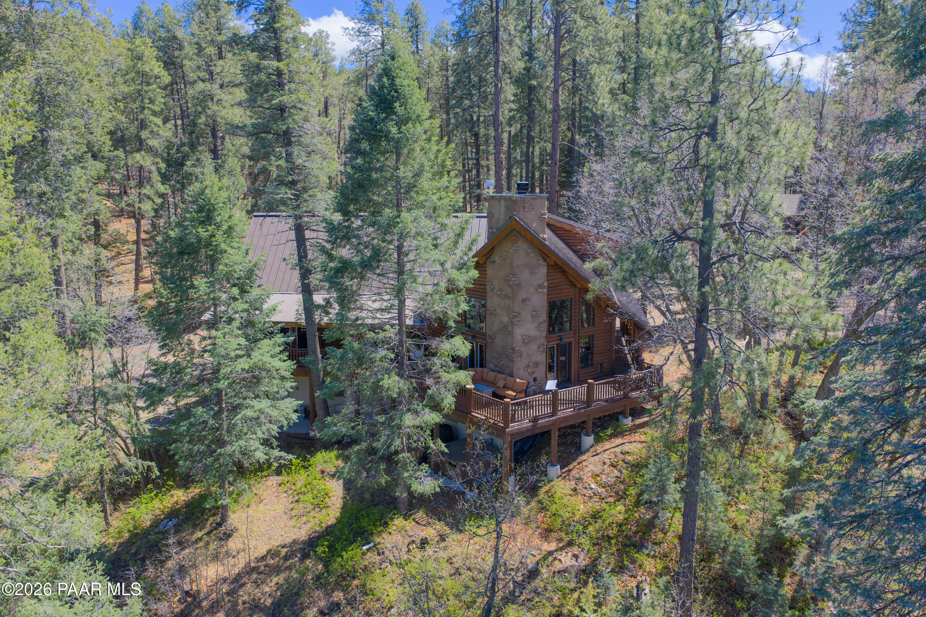 8105 South Comstock Mine Road Prescott, AZ 86303 - Photo 50 of 61 Aerial 4