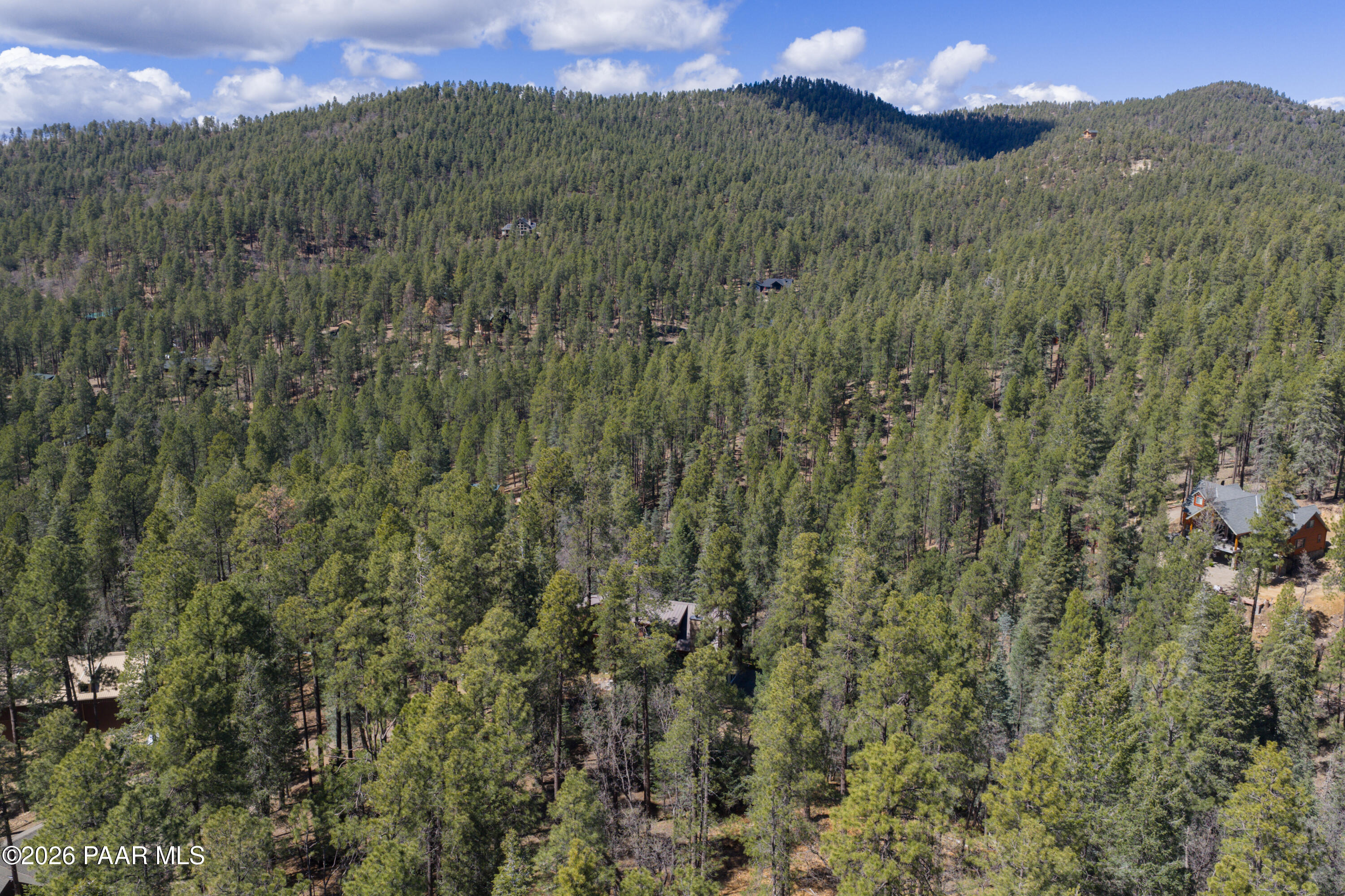 8105 South Comstock Mine Road Prescott, AZ 86303 - Photo 60 of 61 Aerial Overview no Lines 3