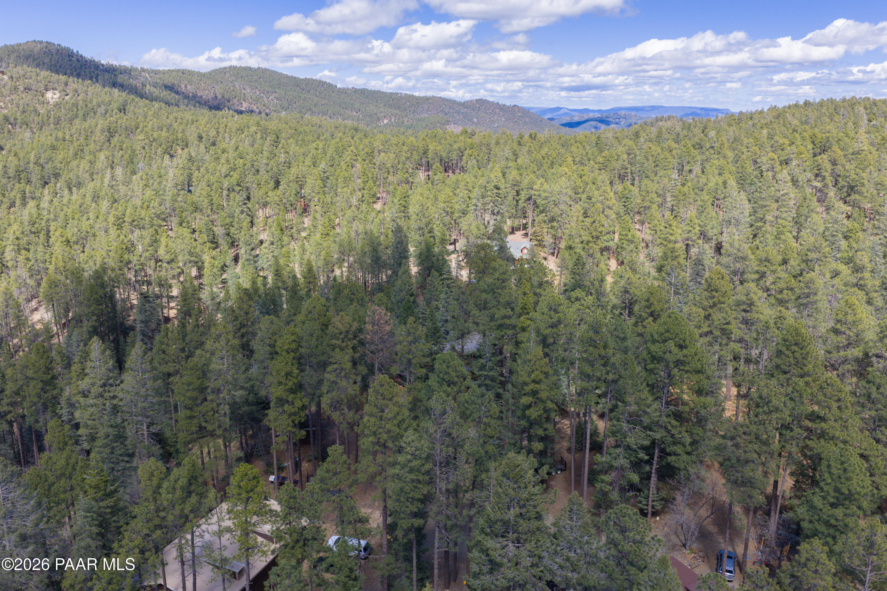 8105 South Comstock Mine Road Prescott, AZ 86303 - Photo 61 of 61 a view of a city with lush green forest