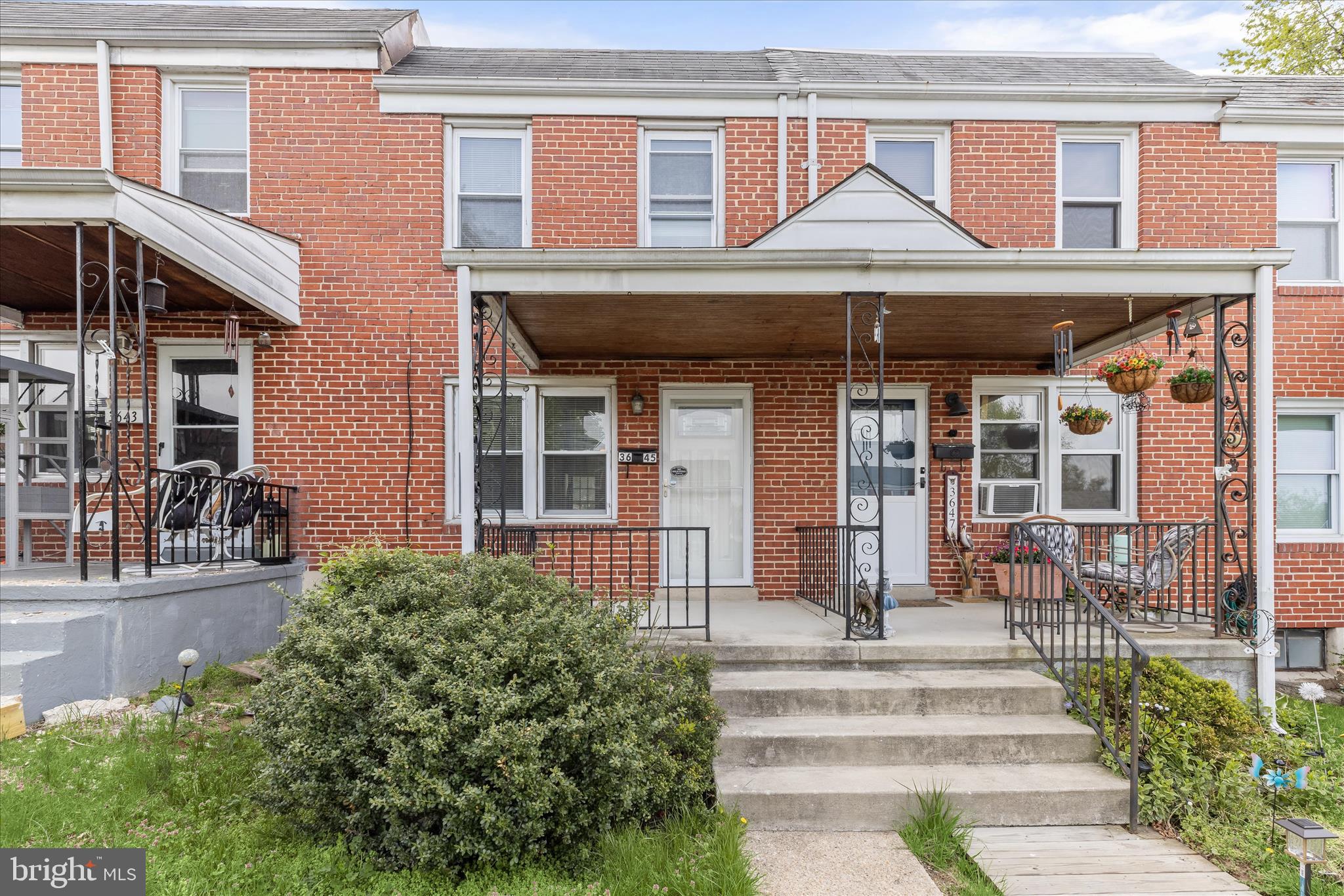 3645 Clarenell Road Baltimore, MD 21229 - Photo 2 of 43 Covered Front Porch