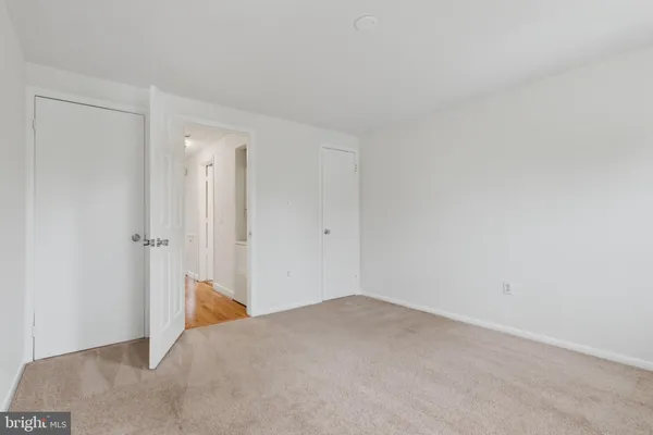 a view of empty room