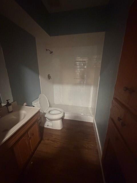 828 South Cockrell Hill Road Ovilla, TX 75154 - Photo 15 of 23 a bathroom with a granite countertop sink a toilet and a mirror