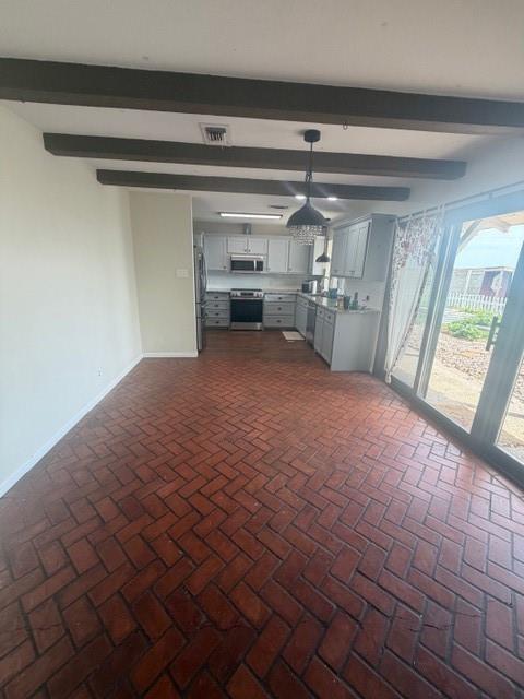 828 South Cockrell Hill Road Ovilla, TX 75154 - Photo 5 of 23 a view of empty room with wooden floor