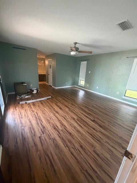 828 South Cockrell Hill Road Ovilla, TX 75154 - Photo 6 of 23 a view of a room with wooden floor and staircase