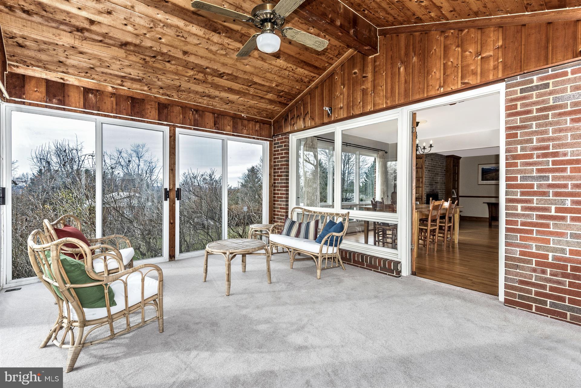 4821 Round Hill Road Frederick, MD 21702 - Photo 20 of 30 Windowed Sunroom, Valley Views