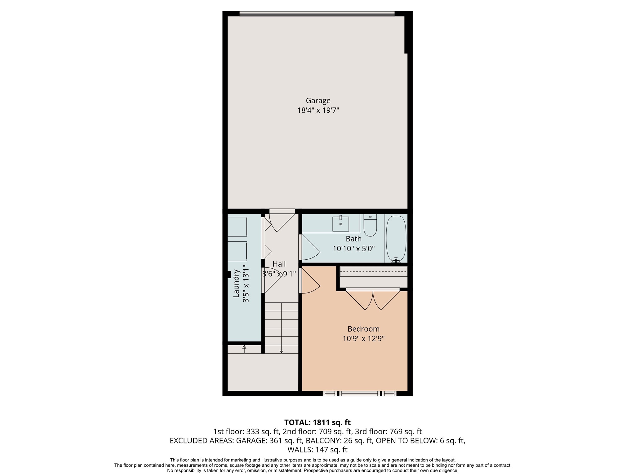 3001 Austin Street Houston, TX 77004 - Photo 24 of 26 First Floor Plan