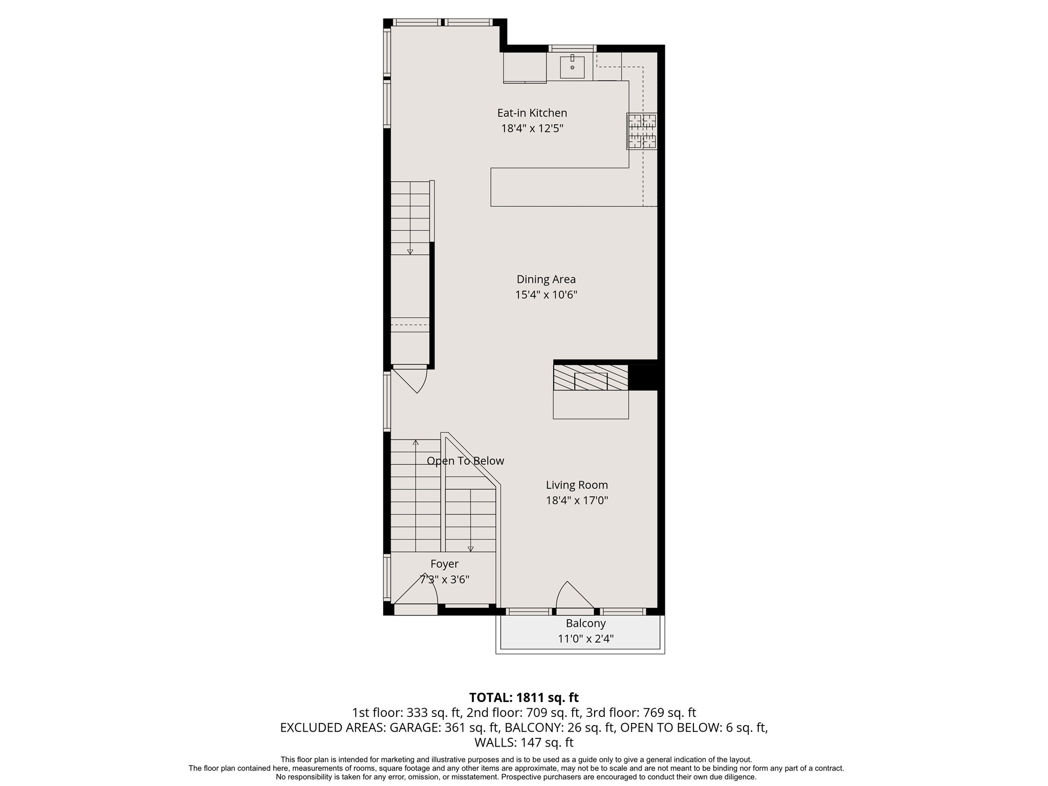 3001 Austin Street Houston, TX 77004 - Photo 25 of 26 2nd Floor Plan