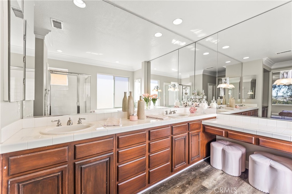 51 Rolling Ridge Rancho Santa Margarita, CA 92688 - Photo 25 of 61 Primary vanity with plenty of mirrors