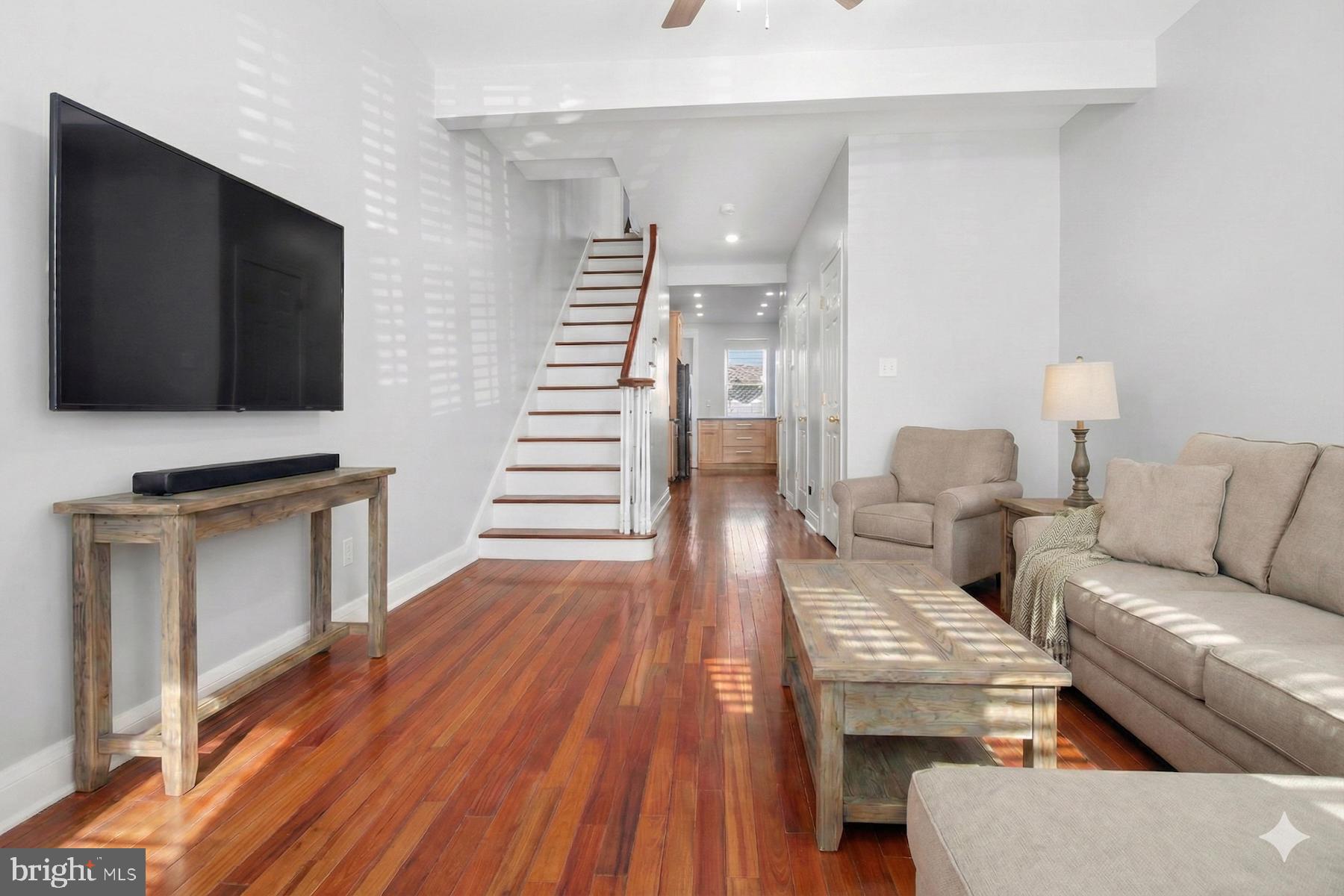 2510 Fleet Street Baltimore, MD 21224 - Photo 10 of 45 Virtually staged living room.