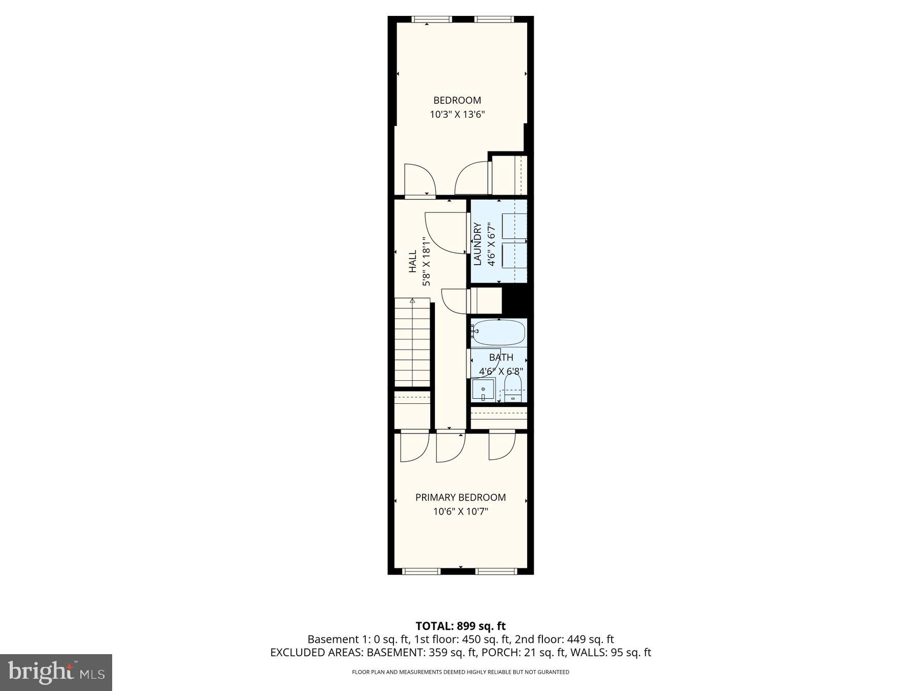 2510 Fleet Street Baltimore, MD 21224 - Photo 45 of 45 Upper level floorplan