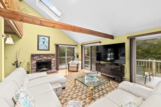 a balcony with view of outdoor space