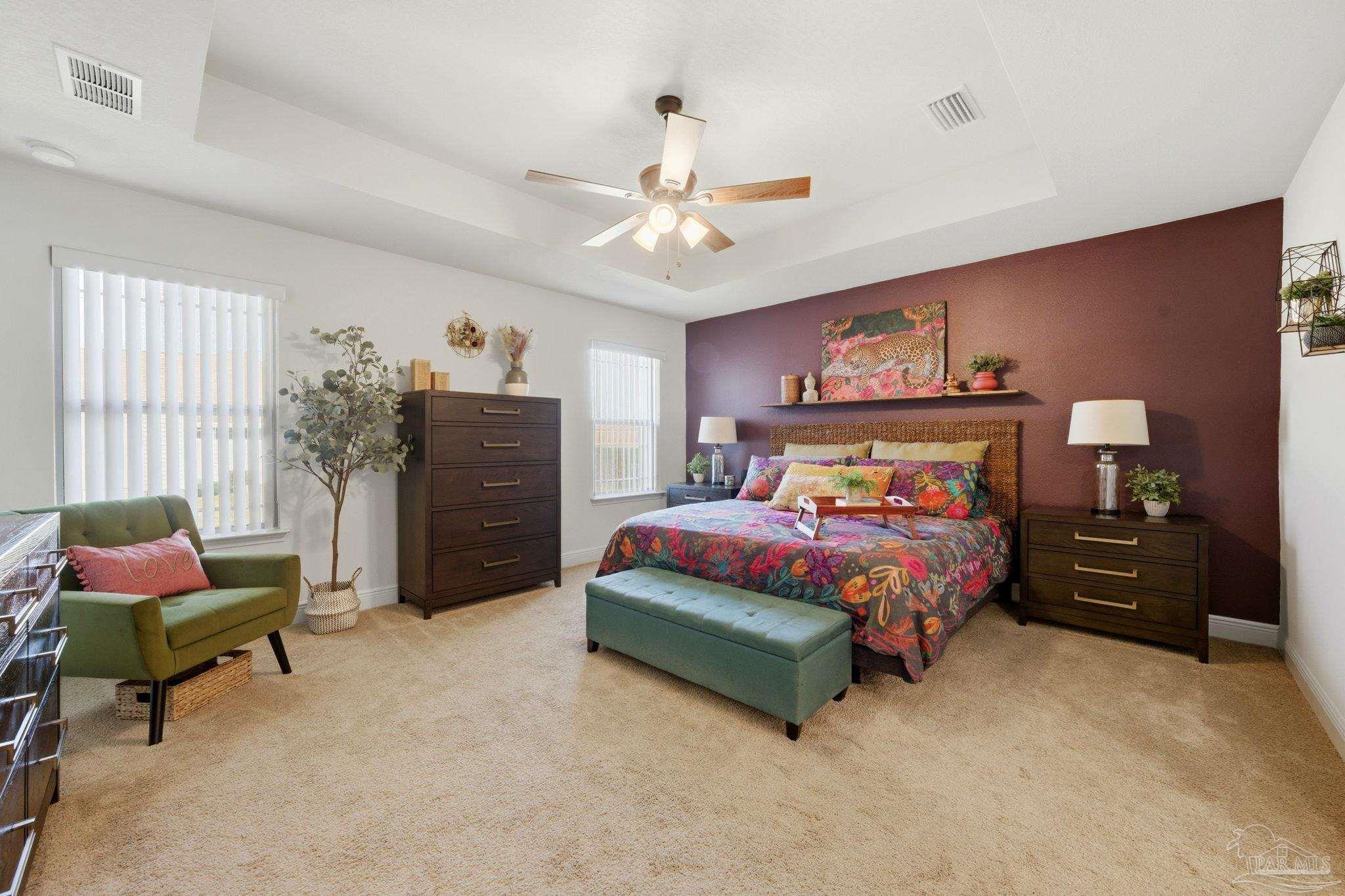6022 Willsey Trail Crestview, FL 32539 - Photo 18 of 33 a bedroom with a bed and furniture