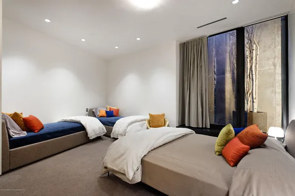 a room with storage and utility