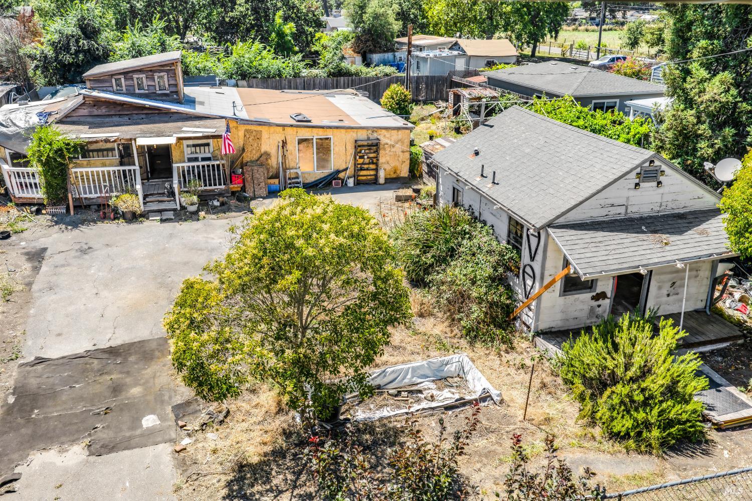 Great opportunity to own an over 0.3 acres lot with two units!