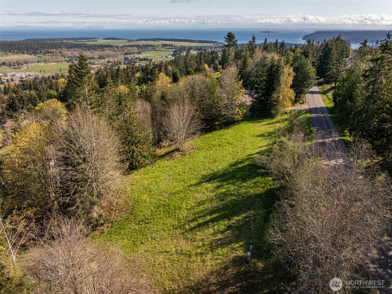 999 Ravens Ridge Road Sequim, WA 98382 - Photo 20 of 40 a view of a yard with an outdoor space