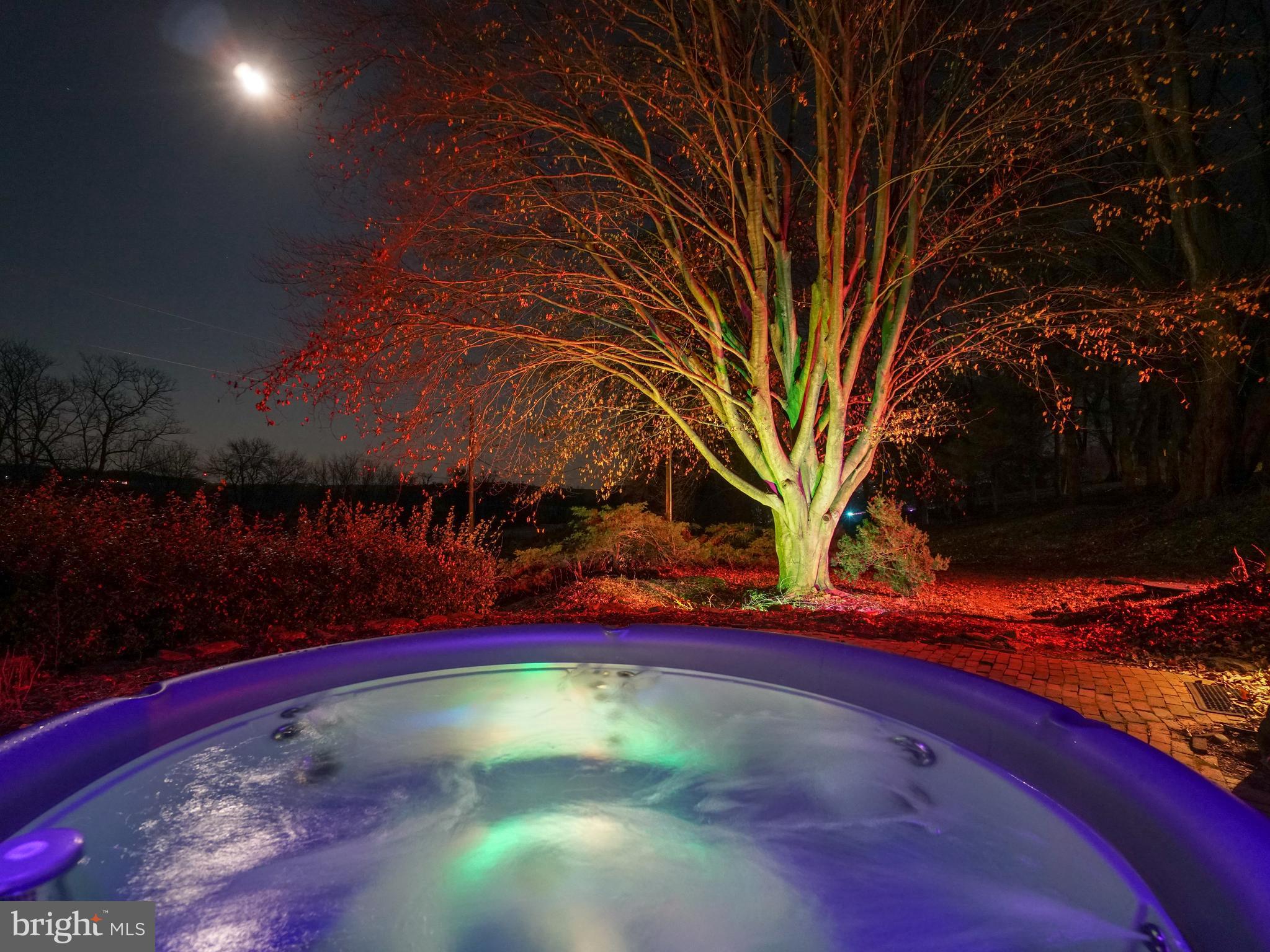17262 Webb Road Stewartstown, PA 17363 - Photo 37 of 52 Evening Hot Tub