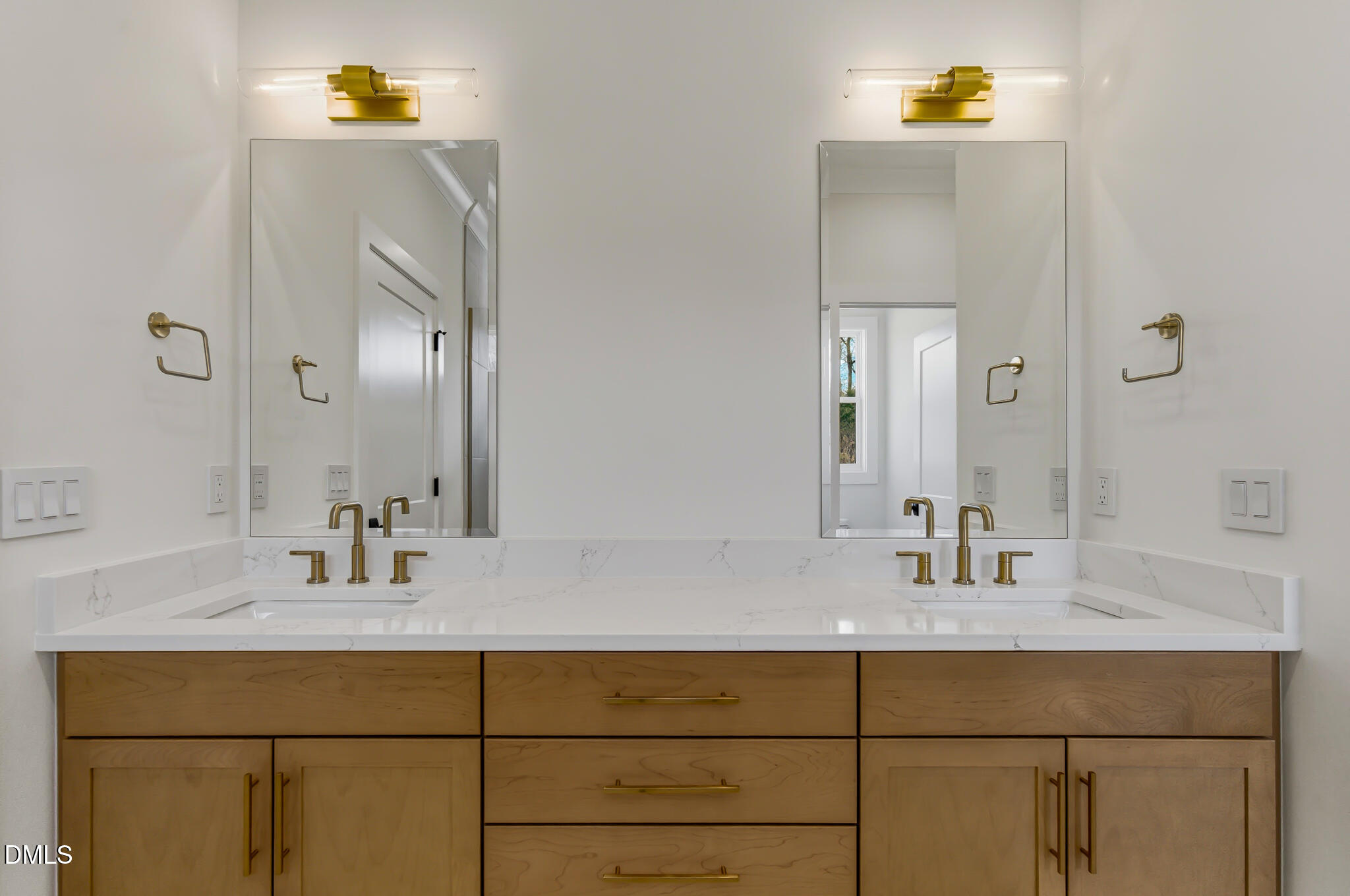 45 Harvest View Way Franklinton, NC 27525 - Photo 33 of 64 a bathroom with a sink and a mirror
