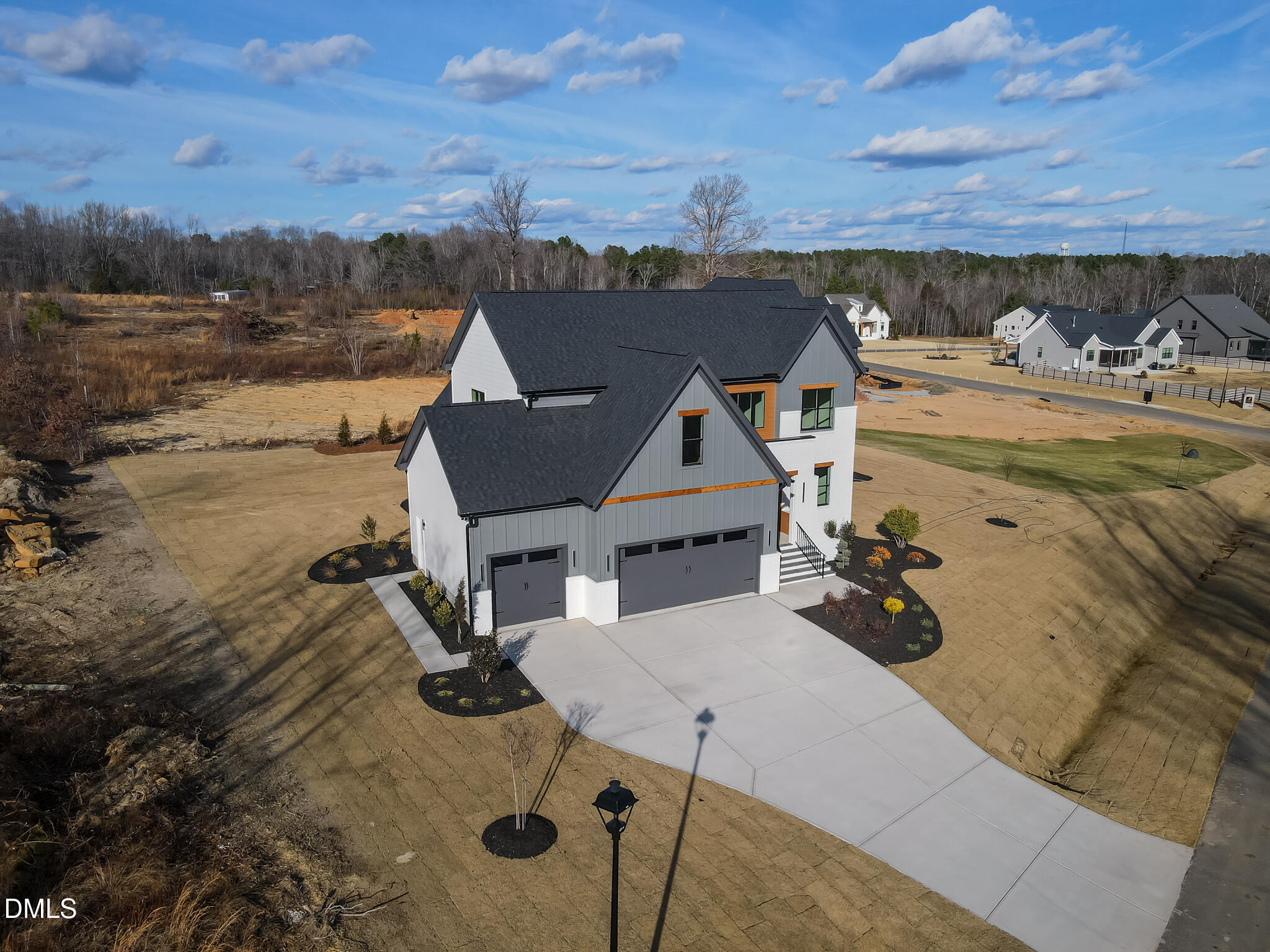 45 Harvest View Way Franklinton, NC 27525 - Photo 60 of 64 an aerial view of a house with outdoor space