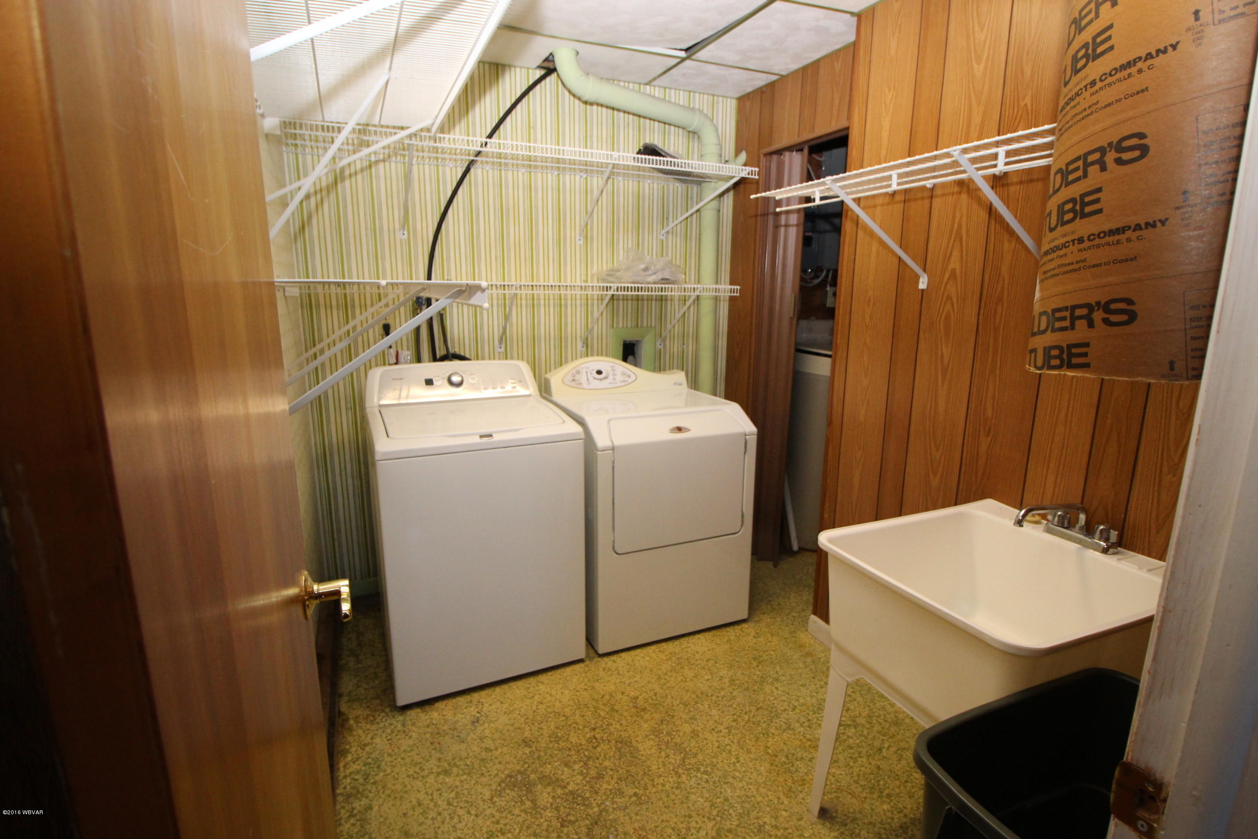 736 Ruben Kehrer Road Muncy, PA 17756 - Photo 15 of 20 Lower level laundry room