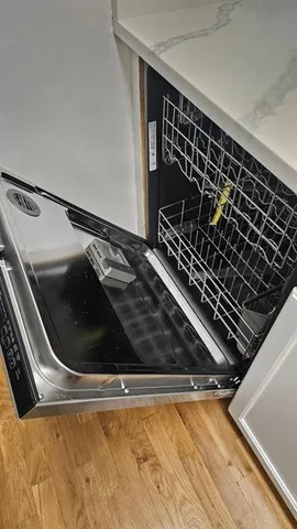 a close up of a stove top oven