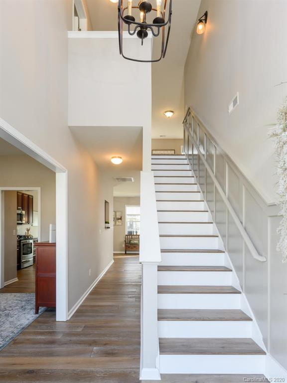 121 Haw River Road Fletcher, NC 28732 - Photo 5 of 42 a view of entryway and hall with wooden floor