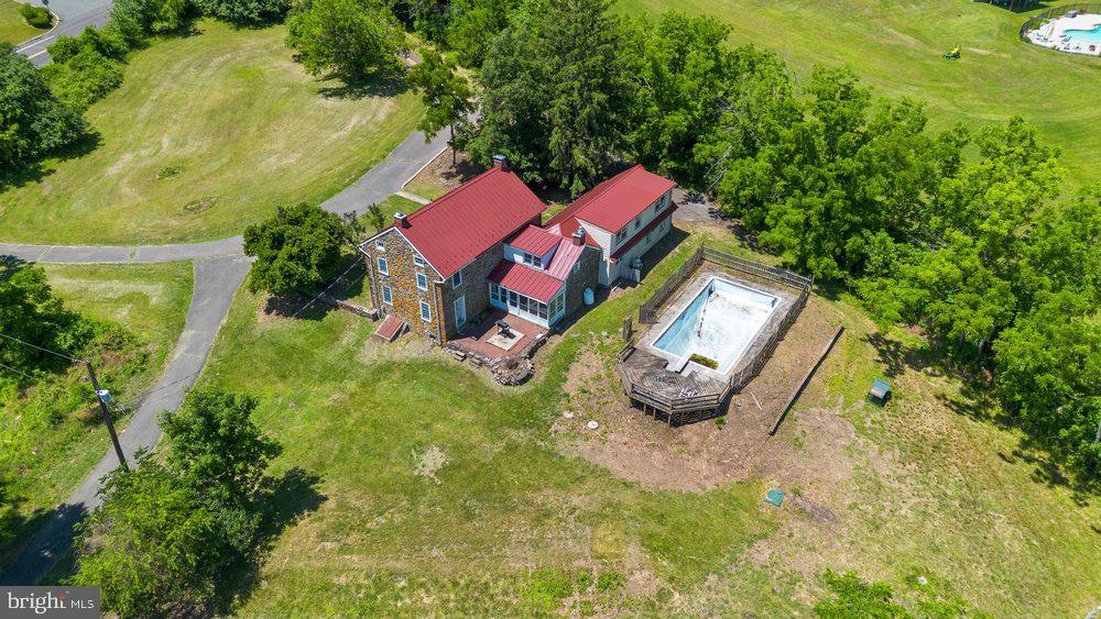 201 East Moyer Road Pottstown, PA 19464 - Photo 58 of 64 an aerial view of a house with garden space and street view
