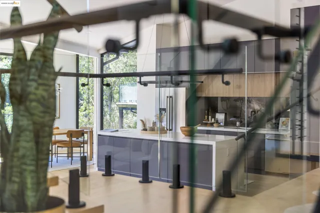 a terrace of a house with outdoor seating