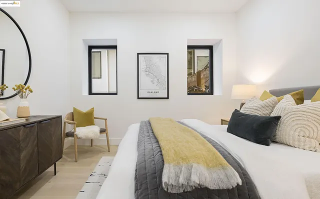 a view of a livingroom with furniture and a couch