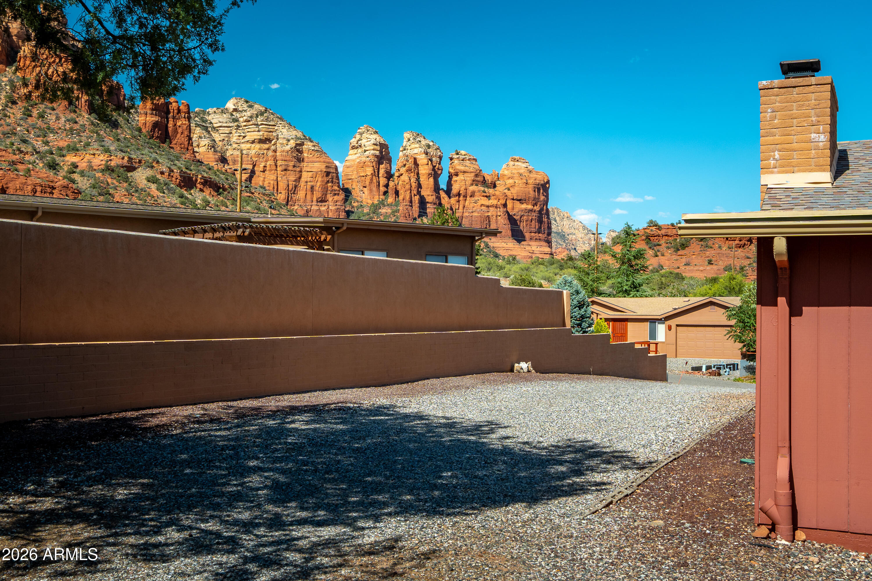155 Meander Way Sedona, AZ 86336 - Photo 47 of 49 Side Driveway/RV Parking