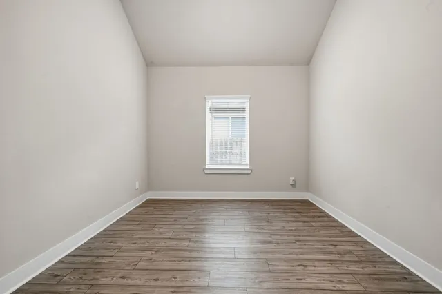wooden floor in an empty room